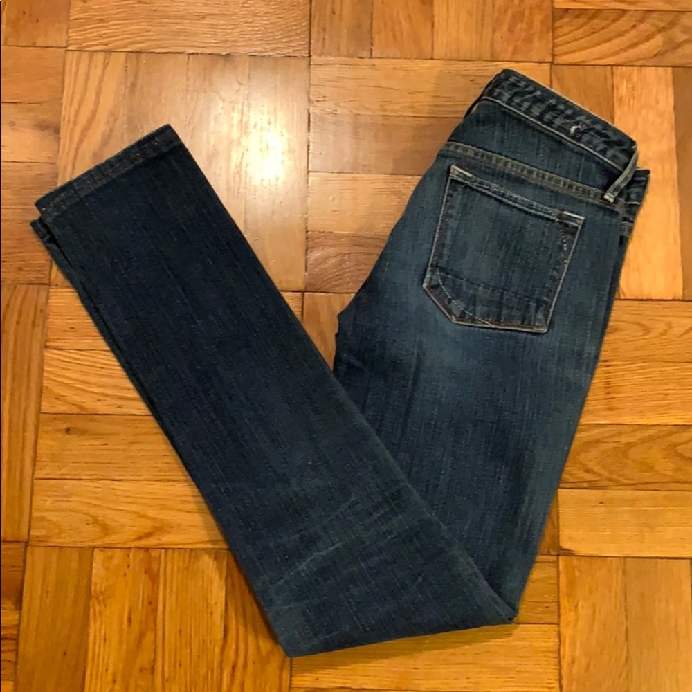 Earnest Sewn blue 5 pocket skinny jeans 25